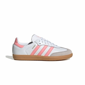 View Stop Sprint Run Kids Samba OG 'White Semi Pink Spark'