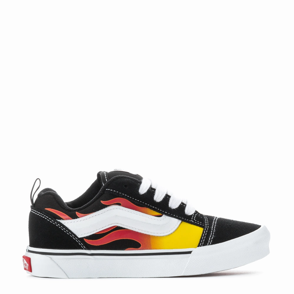 Knu Skool - Kids running with music shoes leather upper shoes