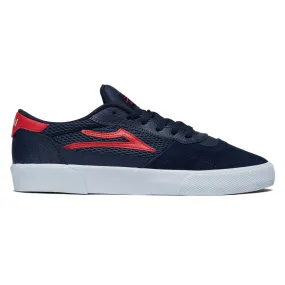 Lakai Cambridge Shoes - Navy/Red Suede Urban Culture Active Action