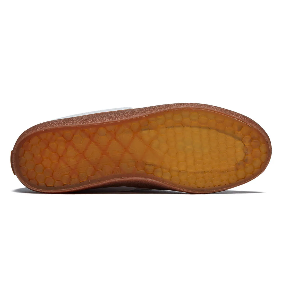 Lakai Essex Shoes - White/Gum Leather Light Stepper