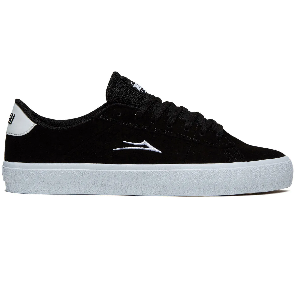 Lakai Newport 2024 Shoes - Black Suede Skate Fit Ready
