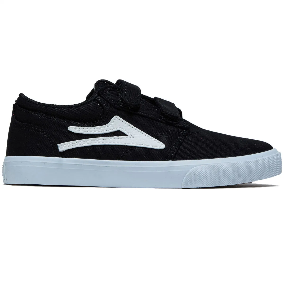 Lakai Youth Griffin Shoes - Black Canvas Active Support