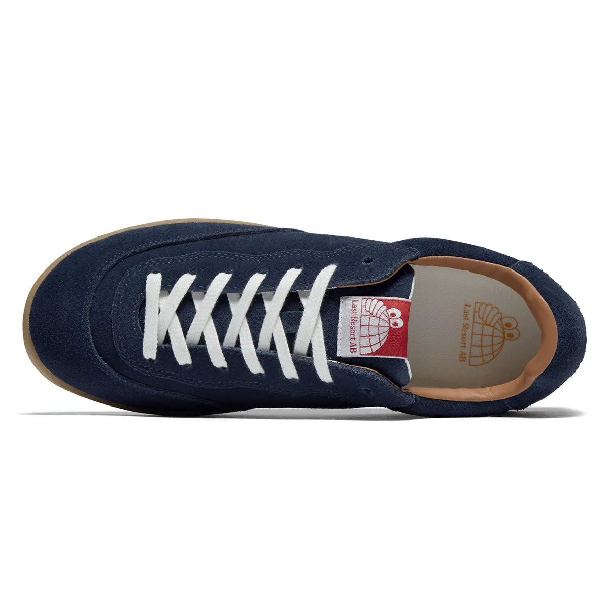 Last Resort AB CM001 Suede Lo Shoes - Old Blue/Gum Fast Move