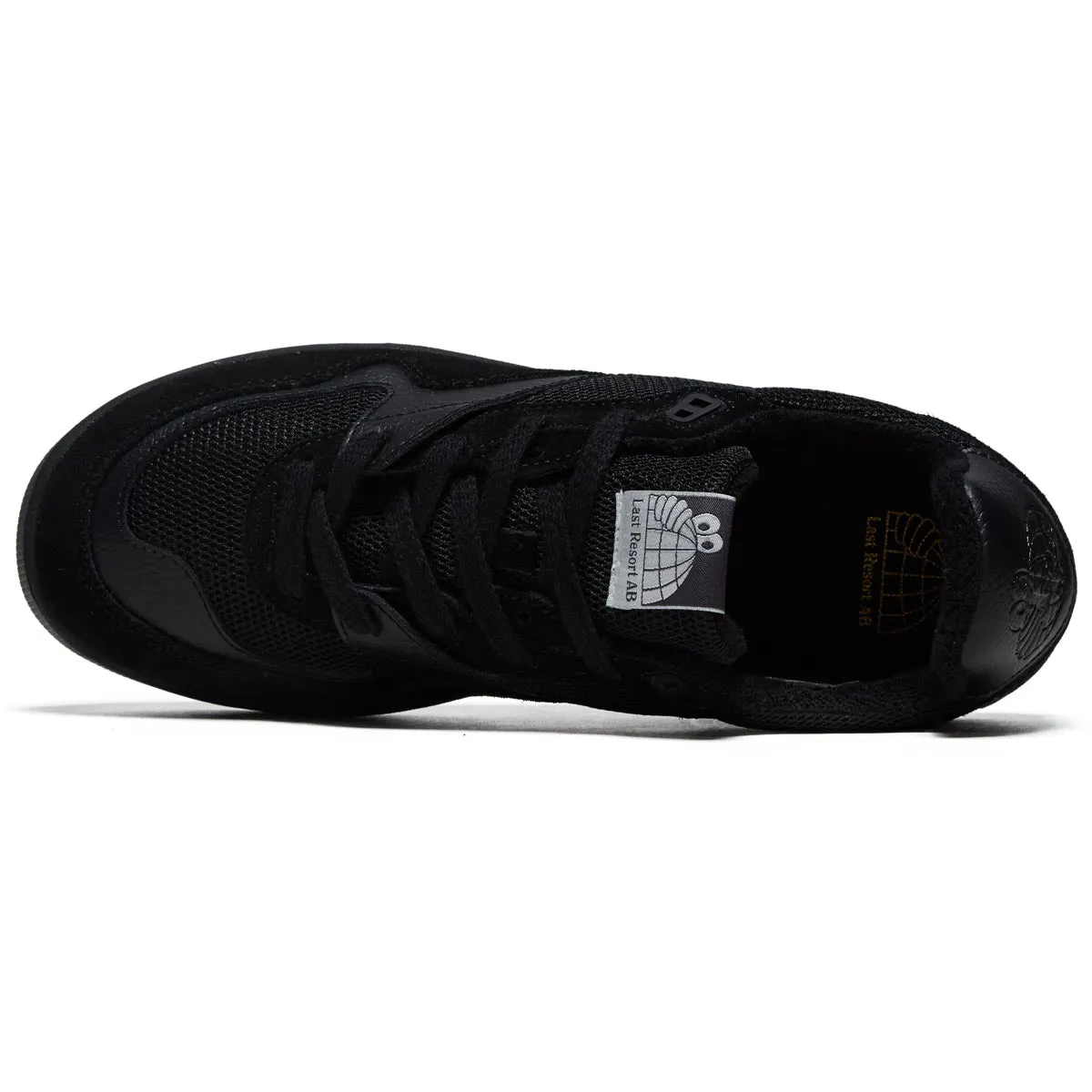 Last Resort AB CM002 Lo Shoes - Black/Black Street Move