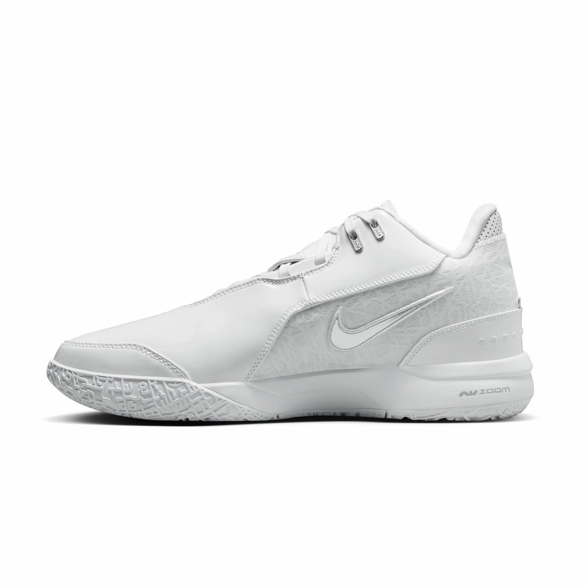 LeBron NXXT Gen AMPD EP 'White Smoke Grey' Sleek Ease