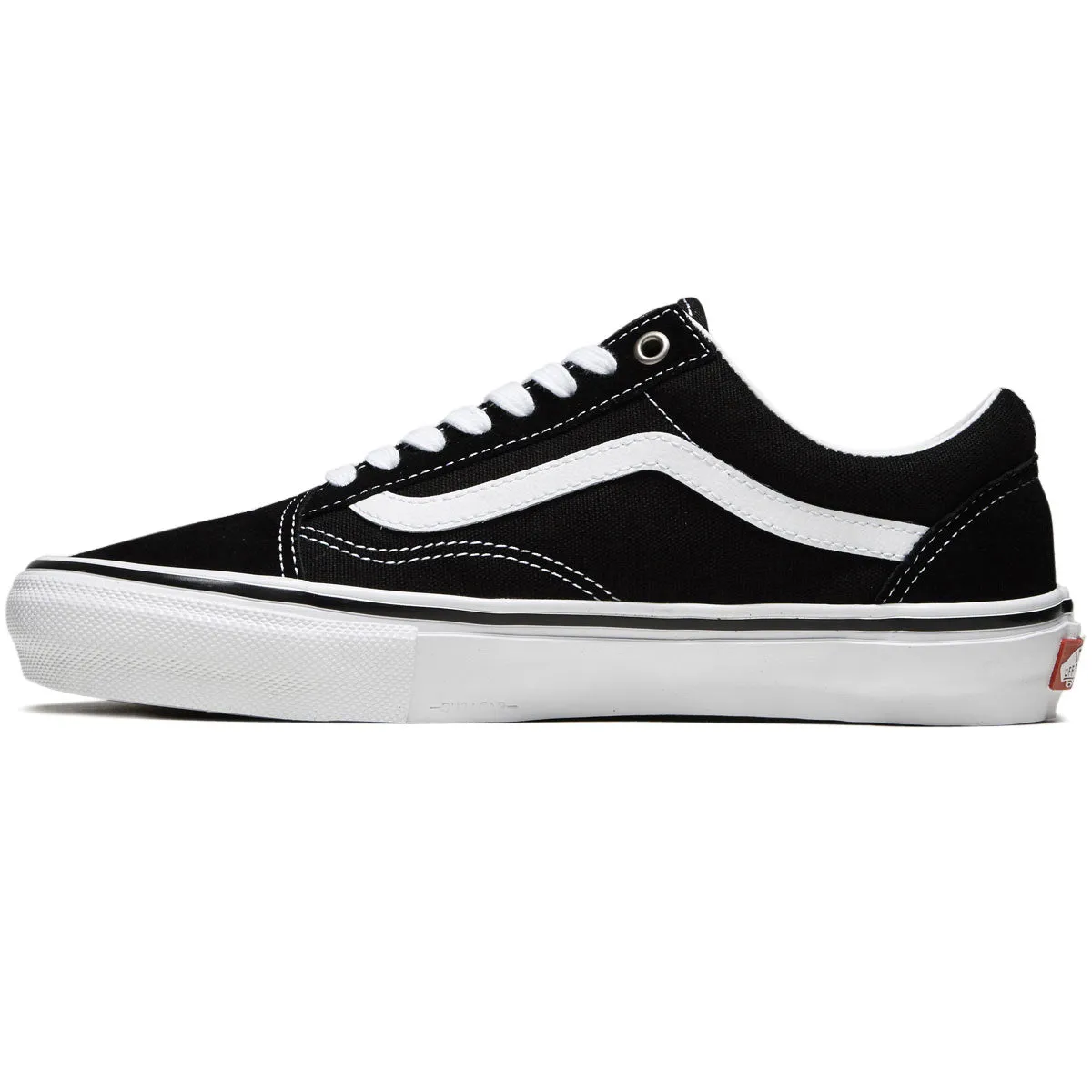 Light Guard Pro Vans Skate Old Skool Shoes - Black/White