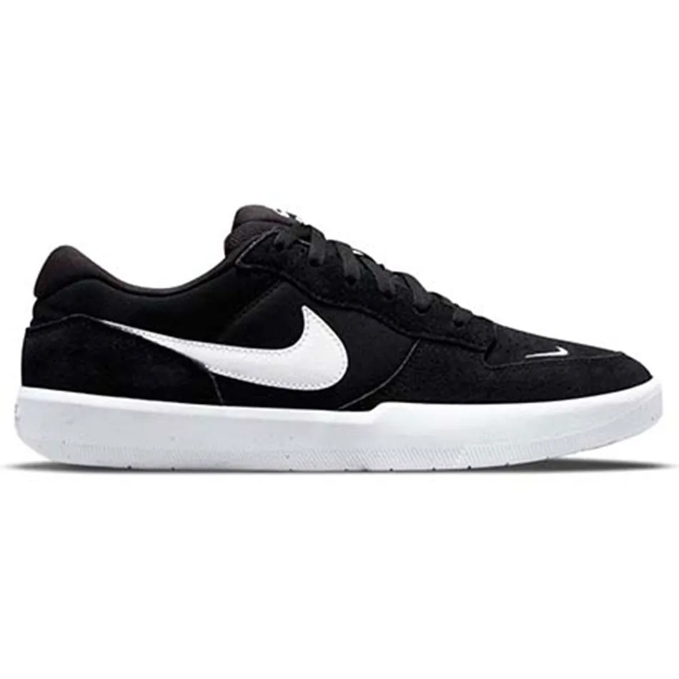 Light Move Nike SB Force 58 Shoes - Black/White/Black