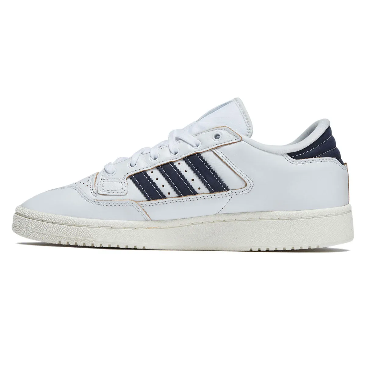 Light Pulse Adidas Centennial 85 Low ADV Shoes - Crystal White/Navy/Off White
