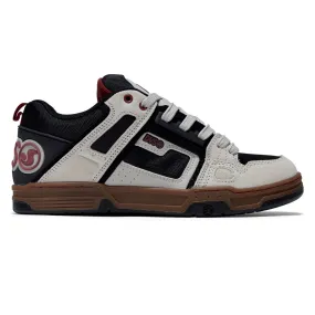 DVS Comanche Shoes - Silver Grey/Black/Ruby Wine Suede Athletic Edge Fresh Vibe