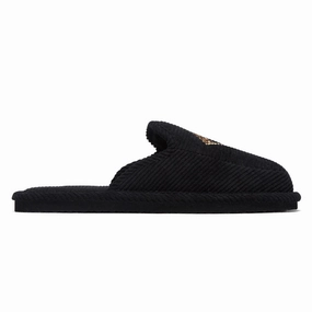 Deathwish FTW House Slippers Shoes - Black Padded collar Easy Style