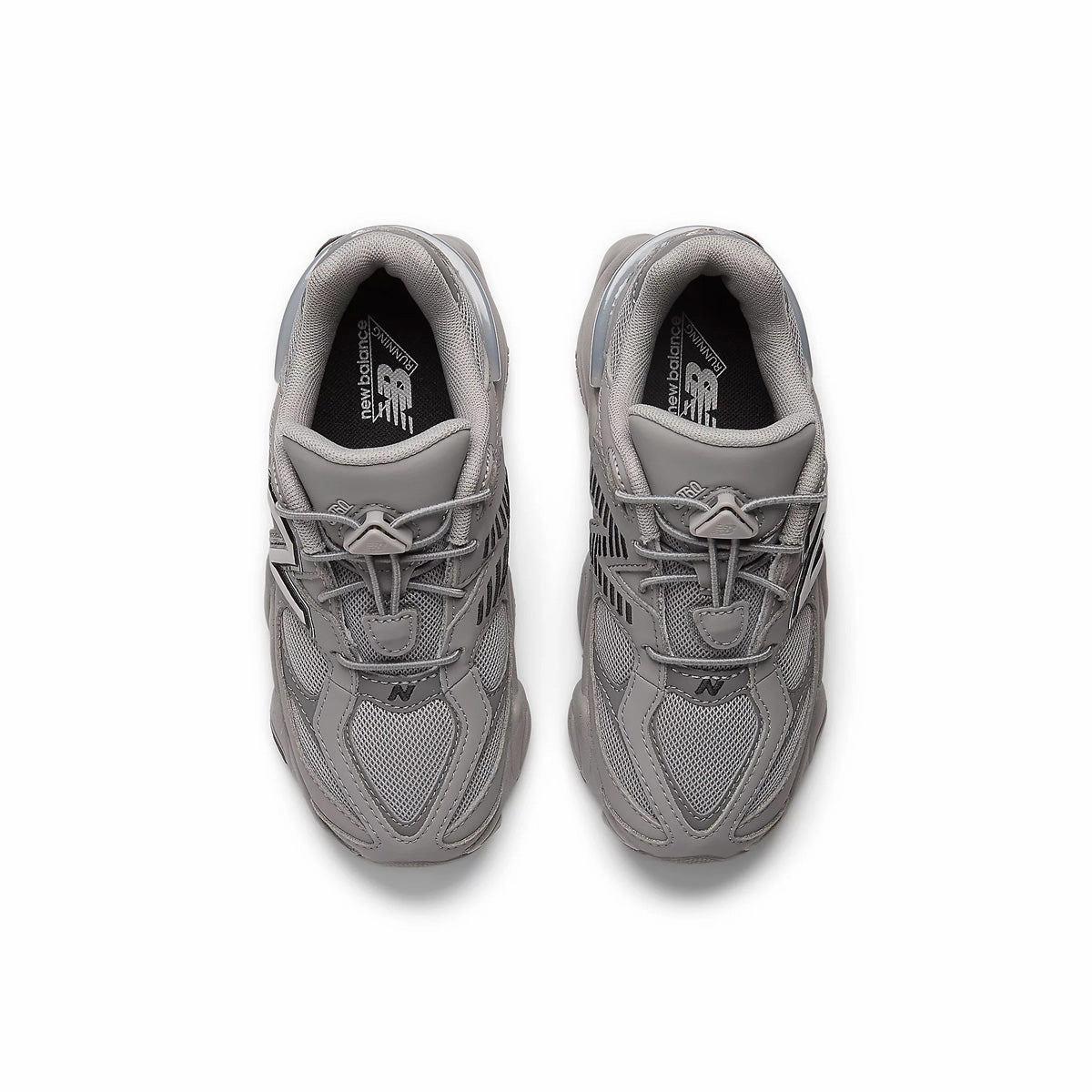 Light Step-On Glide Kids 9060 'Shadow Grey Black'