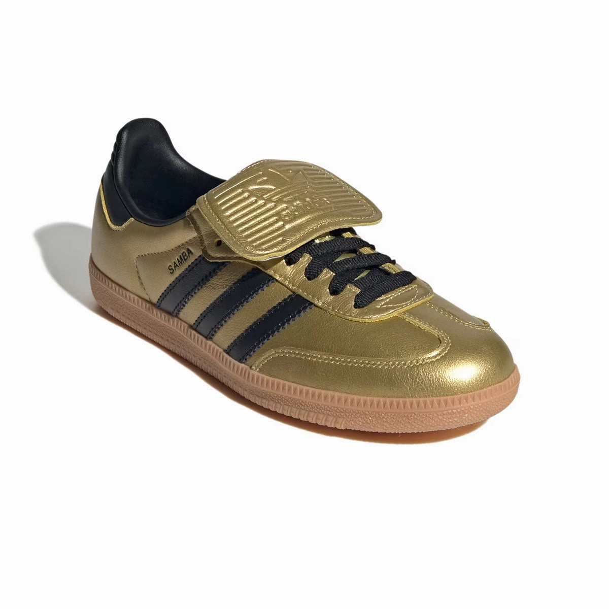 Light Step Wmns Samba Long Tongue 'Gold Metallic Black Gum'