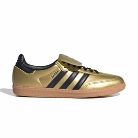 Sport Life Wood Step Wmns Samba Long Tongue 'Gold Metallic Black Gum'