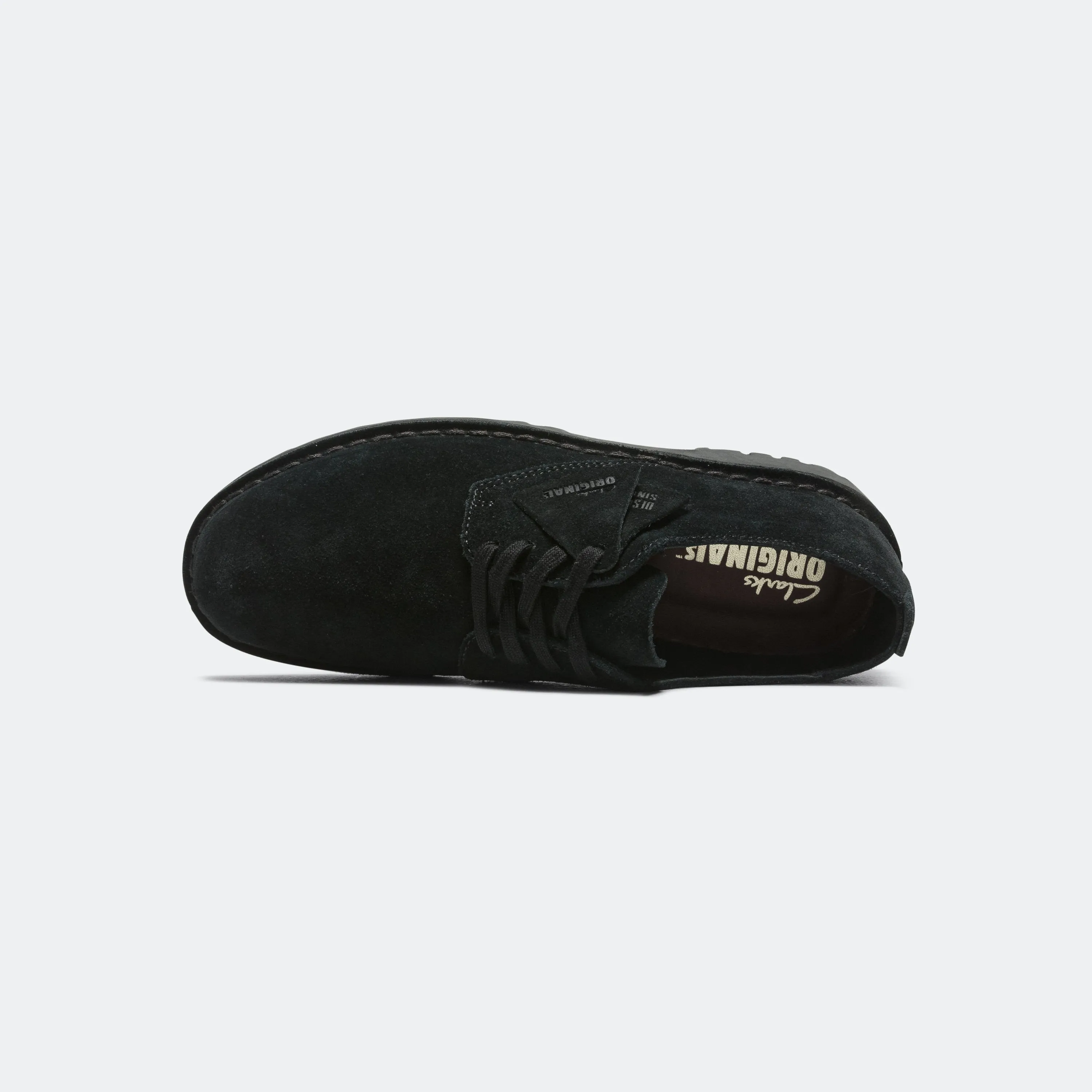 Lightweight Construction Desert Rock Low - Black Suede