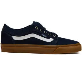 Vans Skate Chukka Low Sidestripe Shoes - Navy/Gum Skate Ready Style