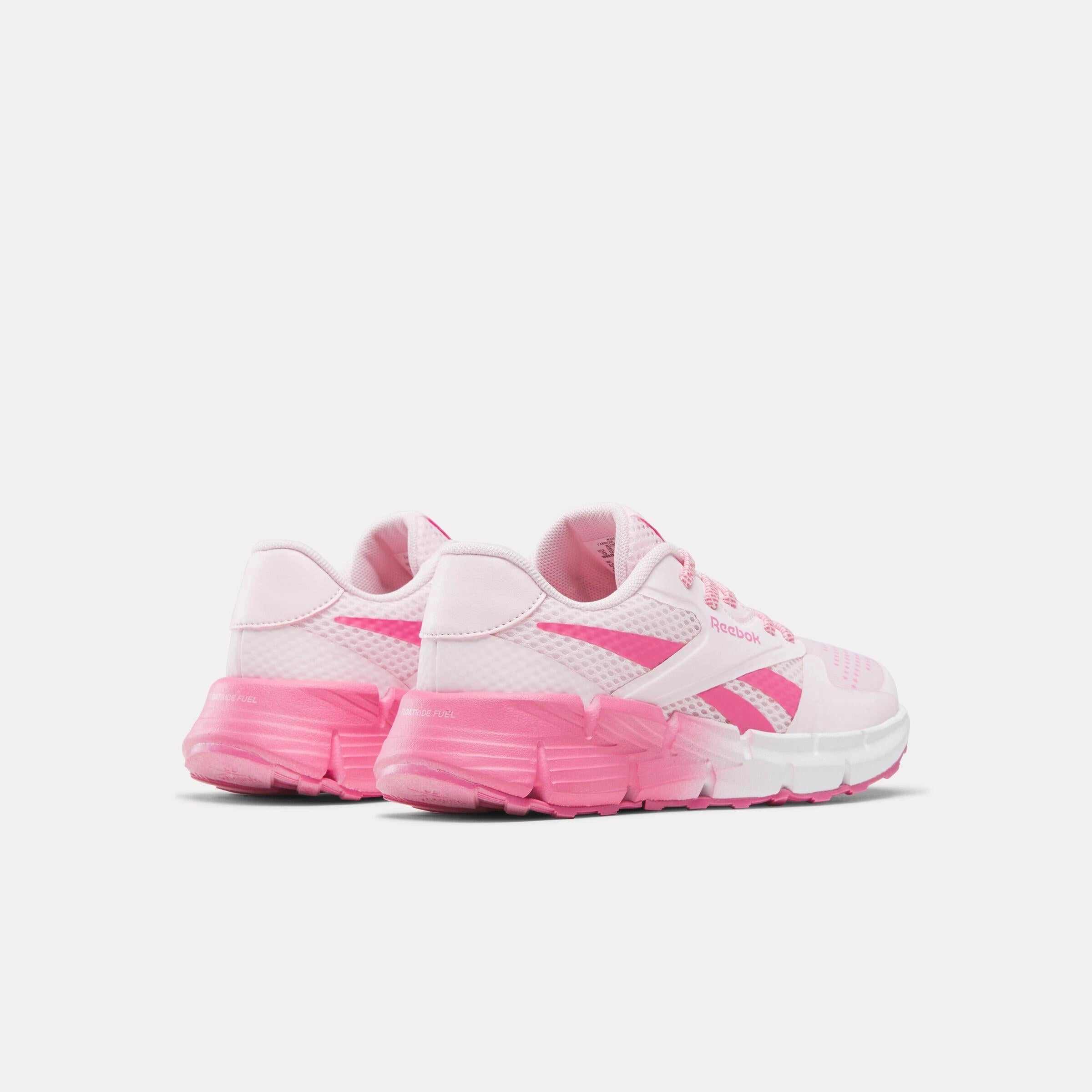 Lightweight Agility Reebok Footwear Kids Zig Dynamica 5 Elastic Lace Shoes - Pre-School FROSTEDBERRY/TRUEPINK/WHITE