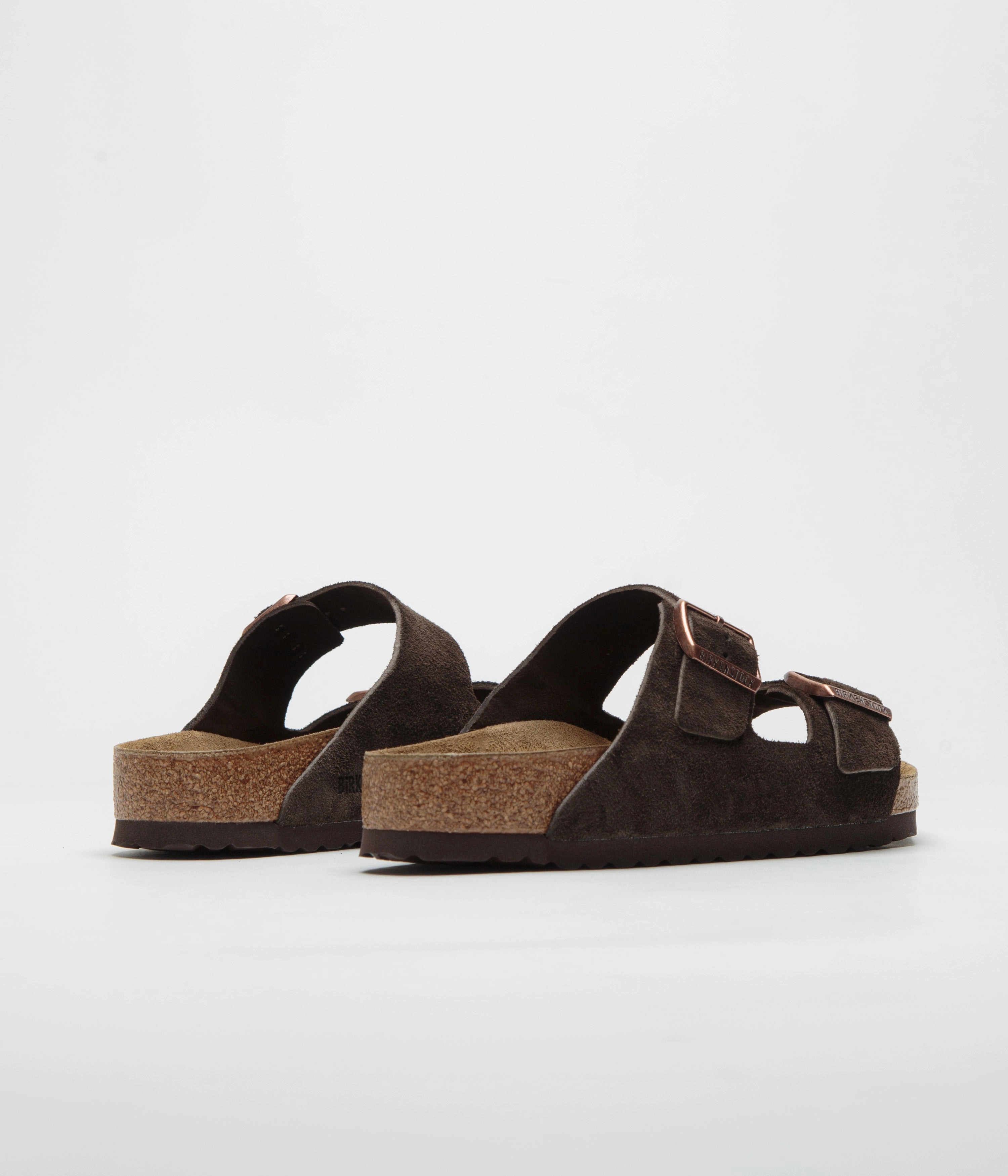 Lightweight Ease Birkenstock Arizona Narrow Sandals - Mocca