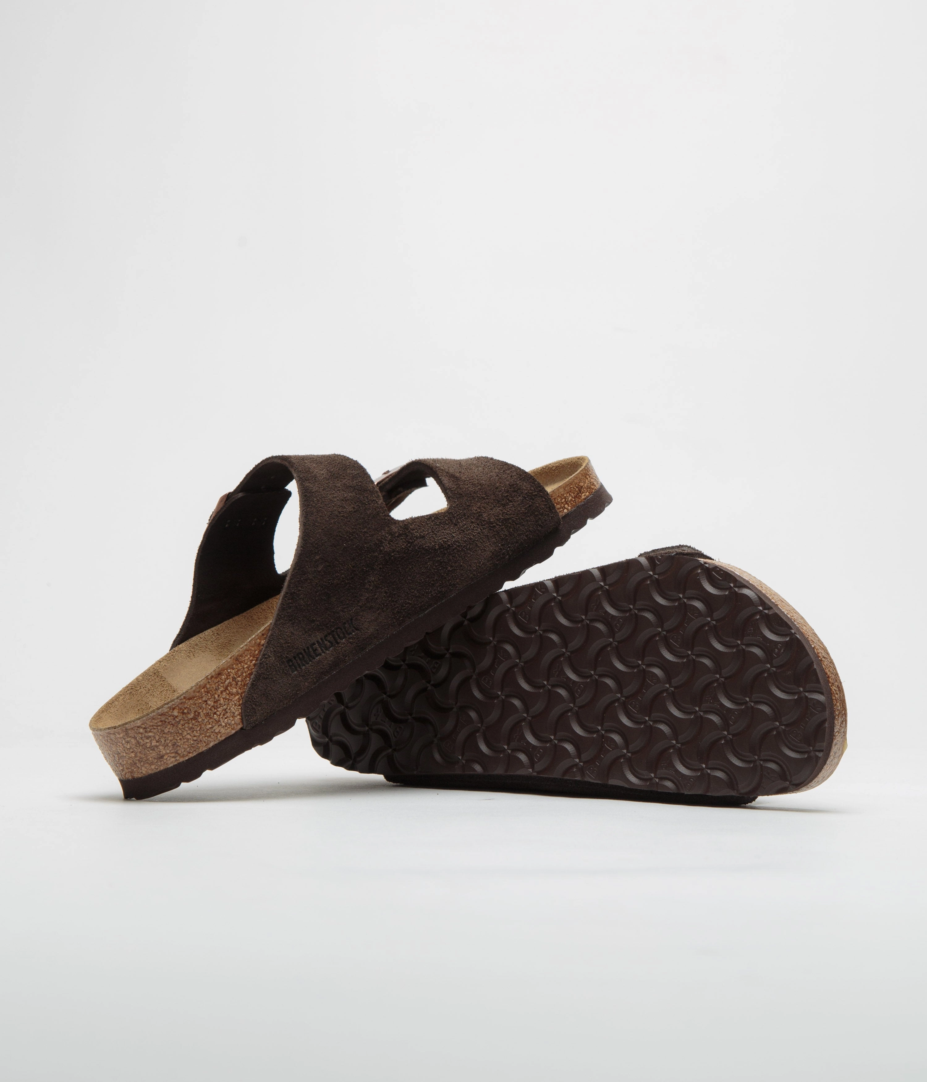 Lightweight Ease Birkenstock Arizona Narrow Sandals - Mocca