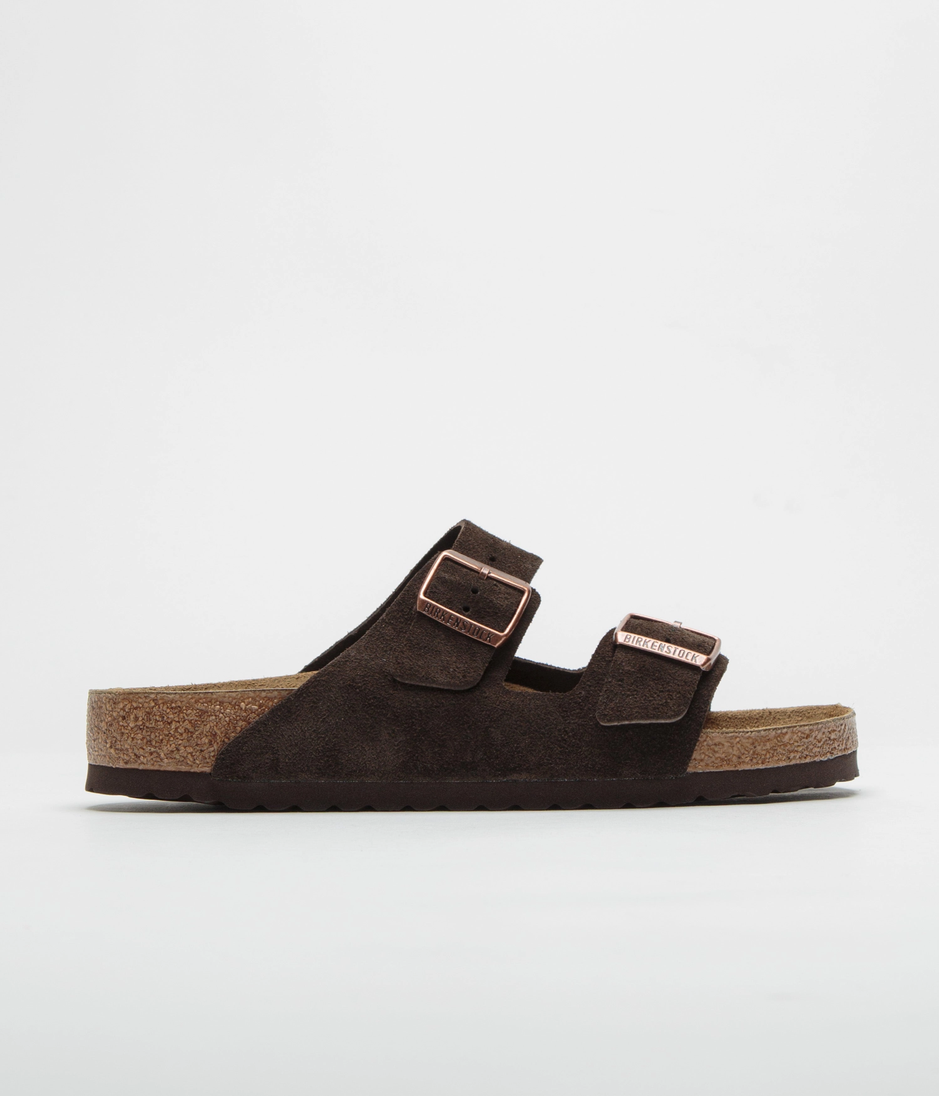 Birkenstock Arizona Narrow Sandals - Mocca Functional Style Slides