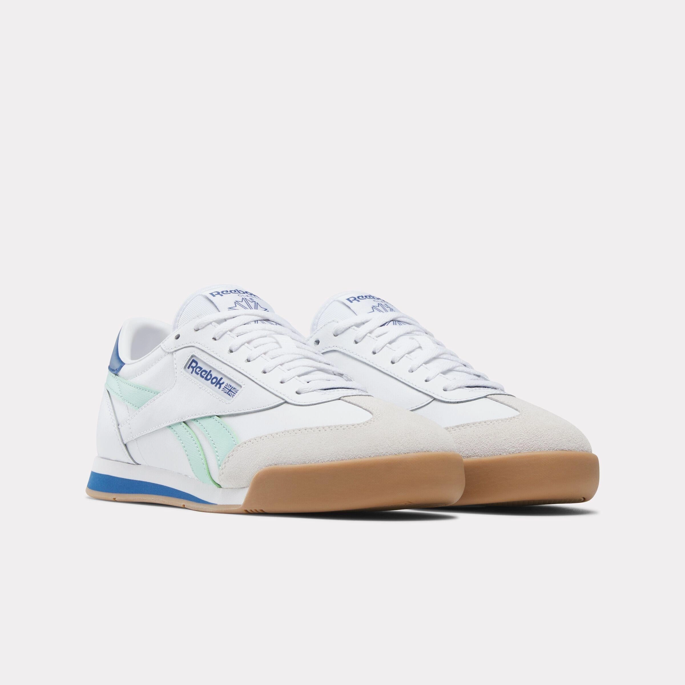 Lightweight Flex Reebok Footwear Men Campio XT Shoes WHITE/TWILIGHTBLUE/GLITCHAQUA