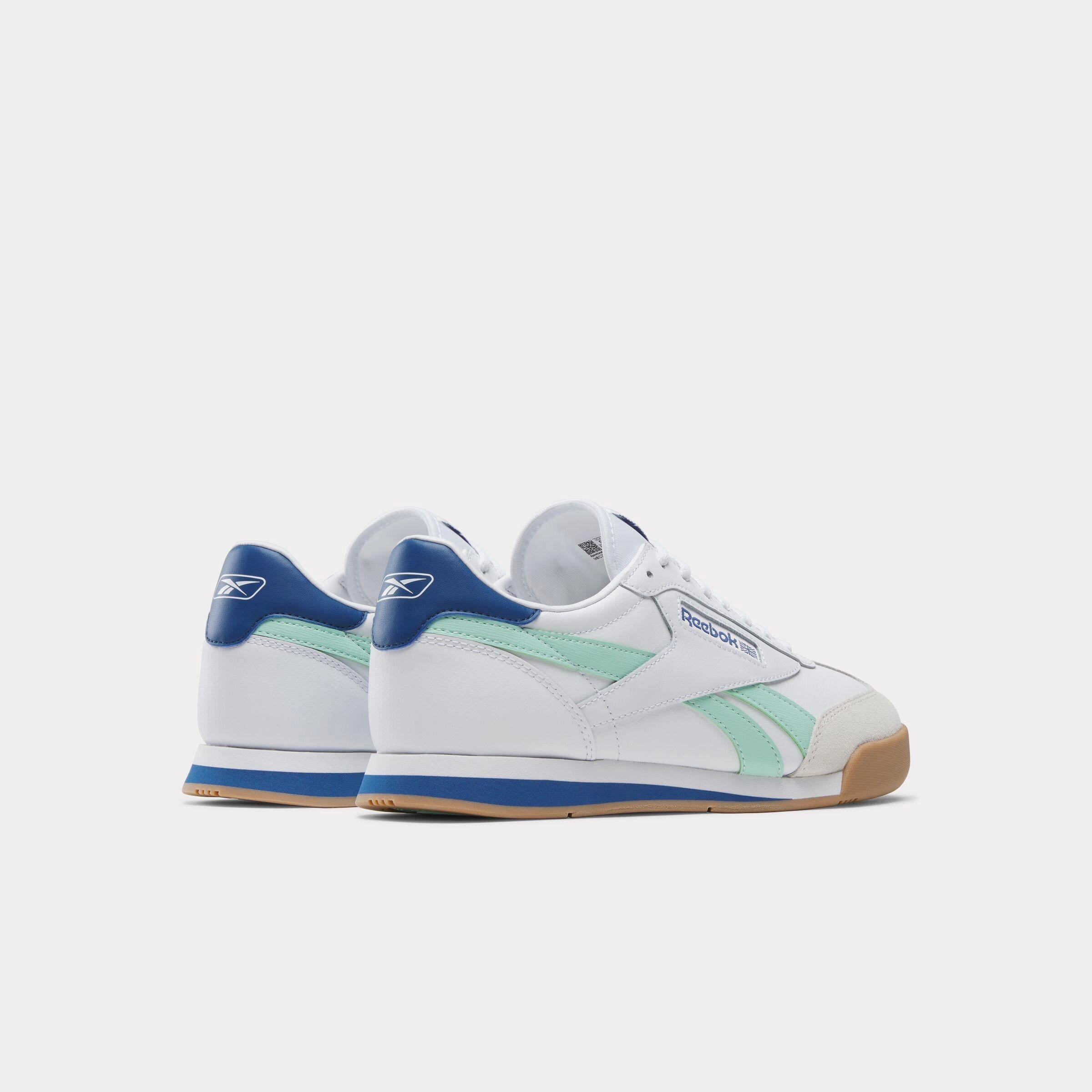 Lightweight Flex Reebok Footwear Men Campio XT Shoes WHITE/TWILIGHTBLUE/GLITCHAQUA