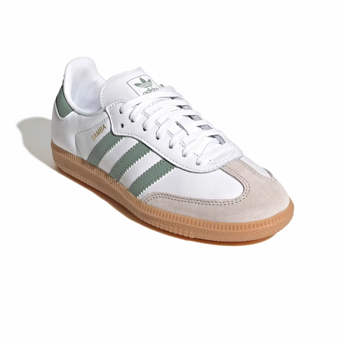 Lightweight Support Kids Samba OG 'Cloud White Silver Green'