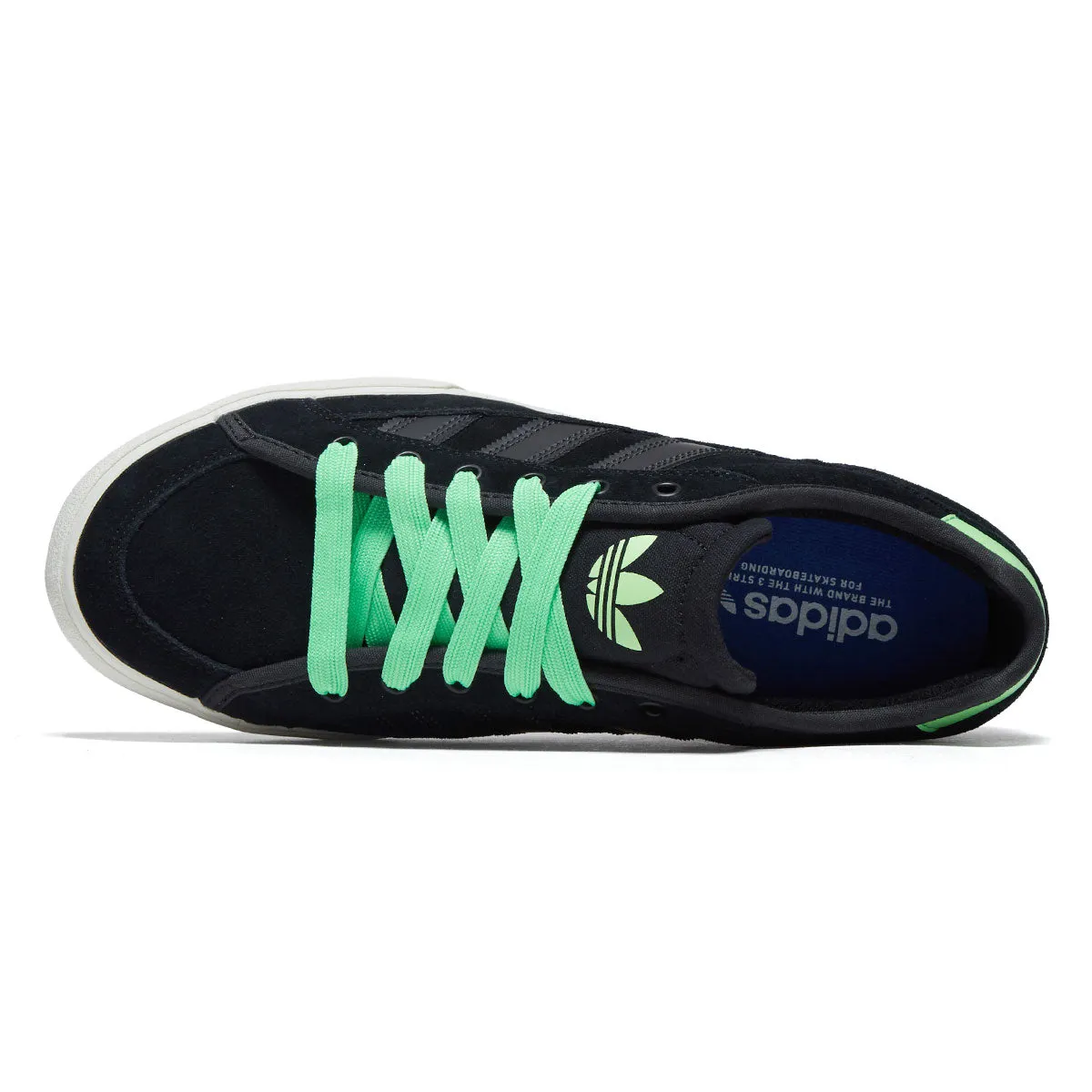 Long Wear Adidas Court TNS Premiere Shoes - Core Black/Carbon/Limbur