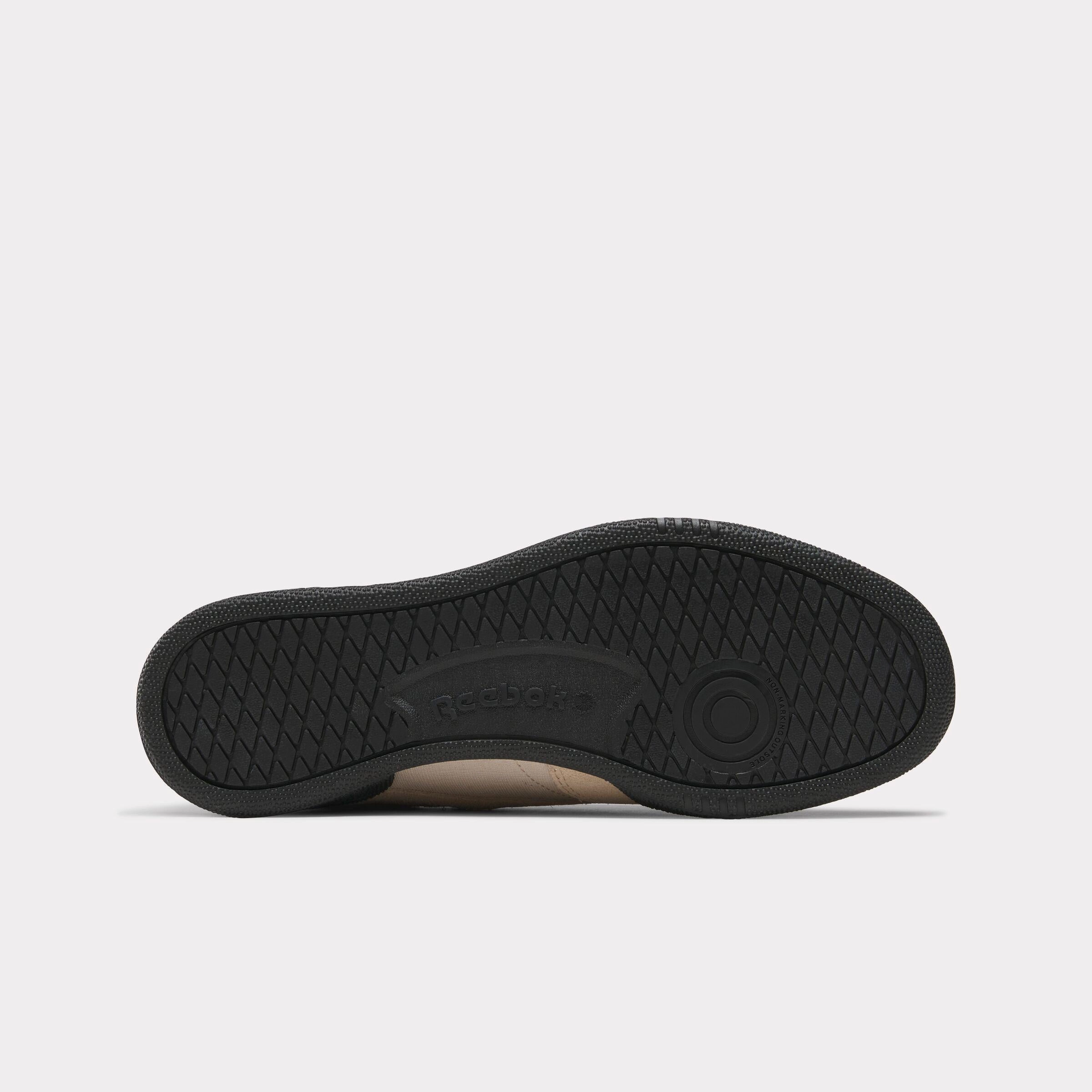 Long-Lasting Comfort Reebok Footwear Men Club C 85 Shoes TAPIOCA/BLACK/WHITE