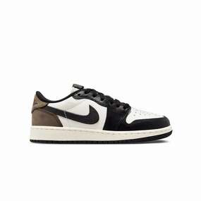 Kids Air Jordan 1 Low OG 'Mocha' Durable materials Current Hike