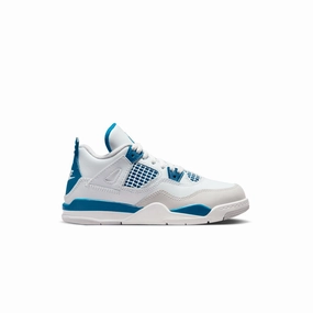 Herd Path Daily Wear Kids Air Jordan 4 Retro 'Military Blue'