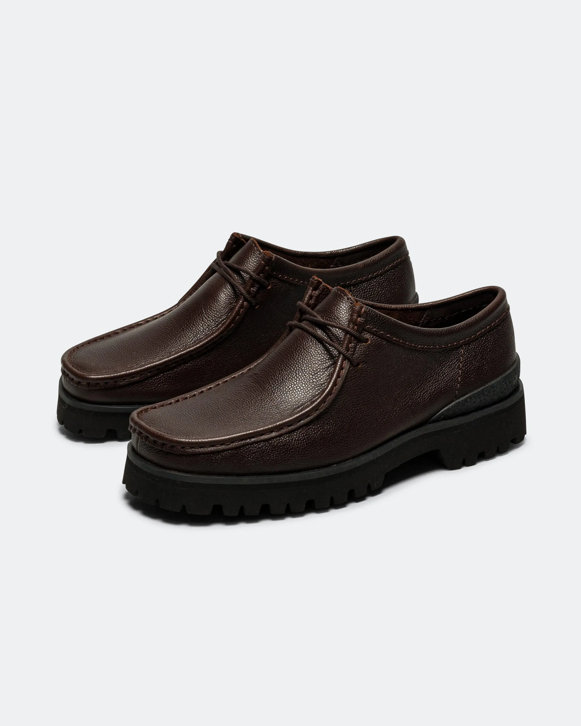 Luxe support Wallabee Yukon - Brown Scotch Grain