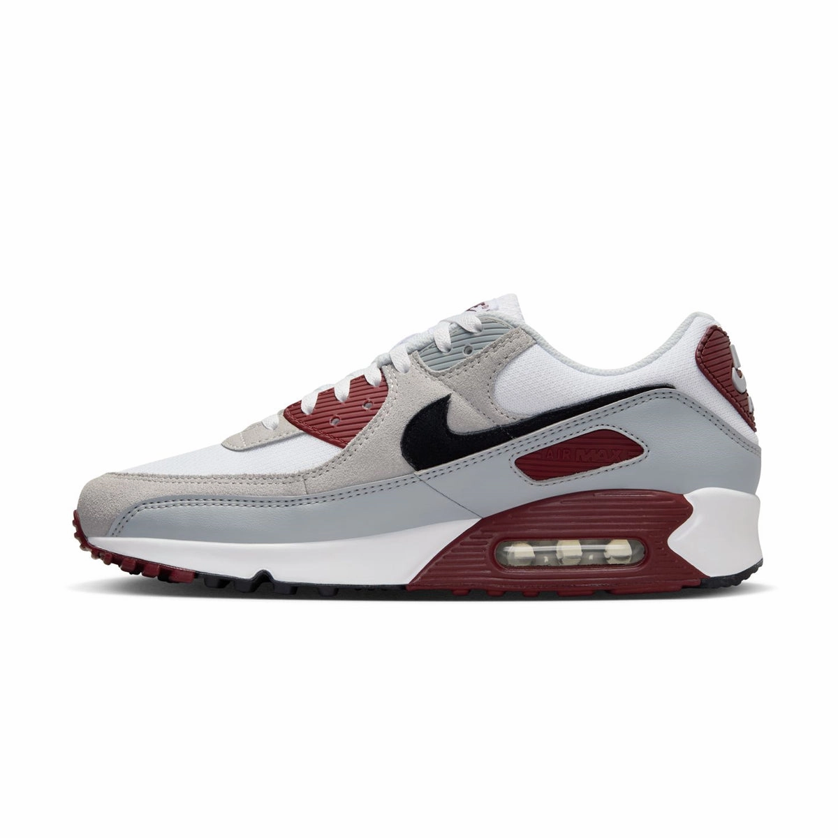 Luxe Touch Air Max 90 'Dark Team Red'