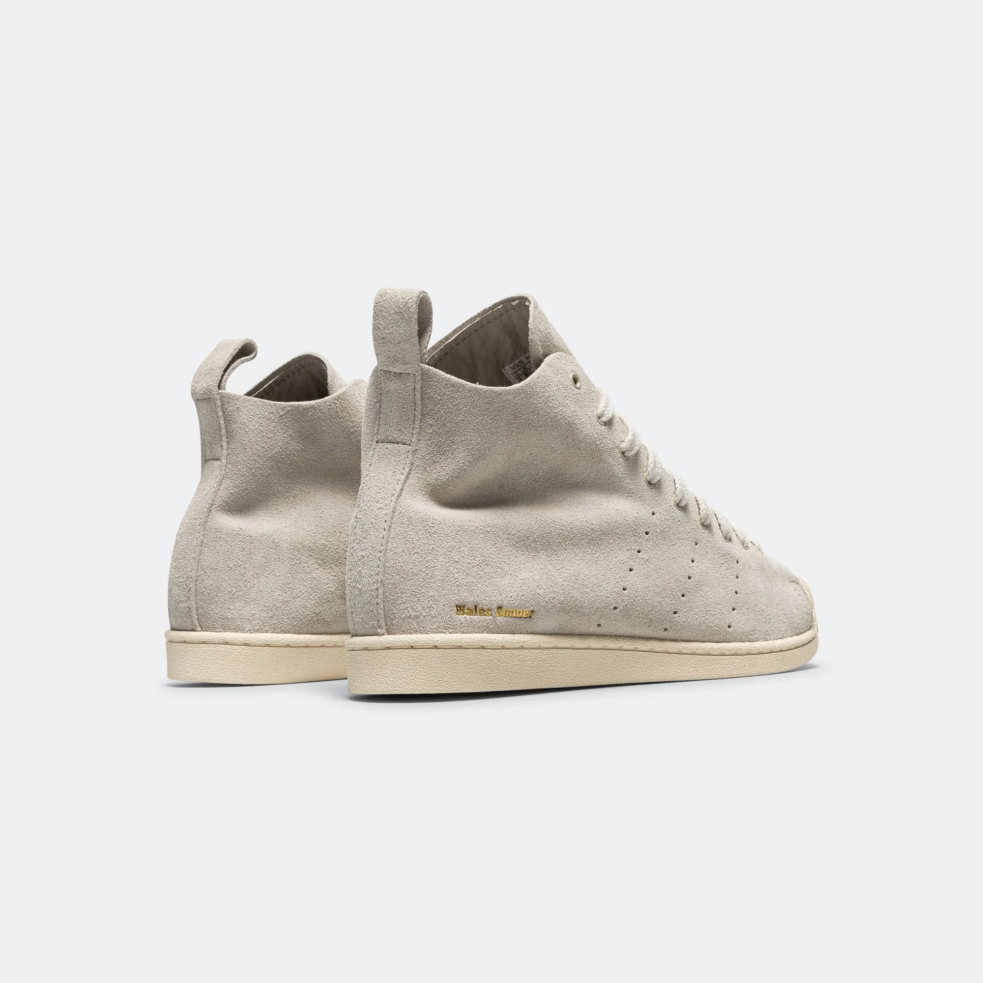 Maximum Stability Superstar Hi x Wales Bonner - Mist Stone/Wonder White-Gold Metallic