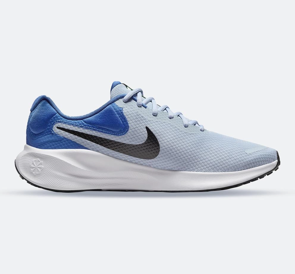 Men's Wide Fit Nike FB8501-402 Revolution 7 Running Sneakers Grip Control