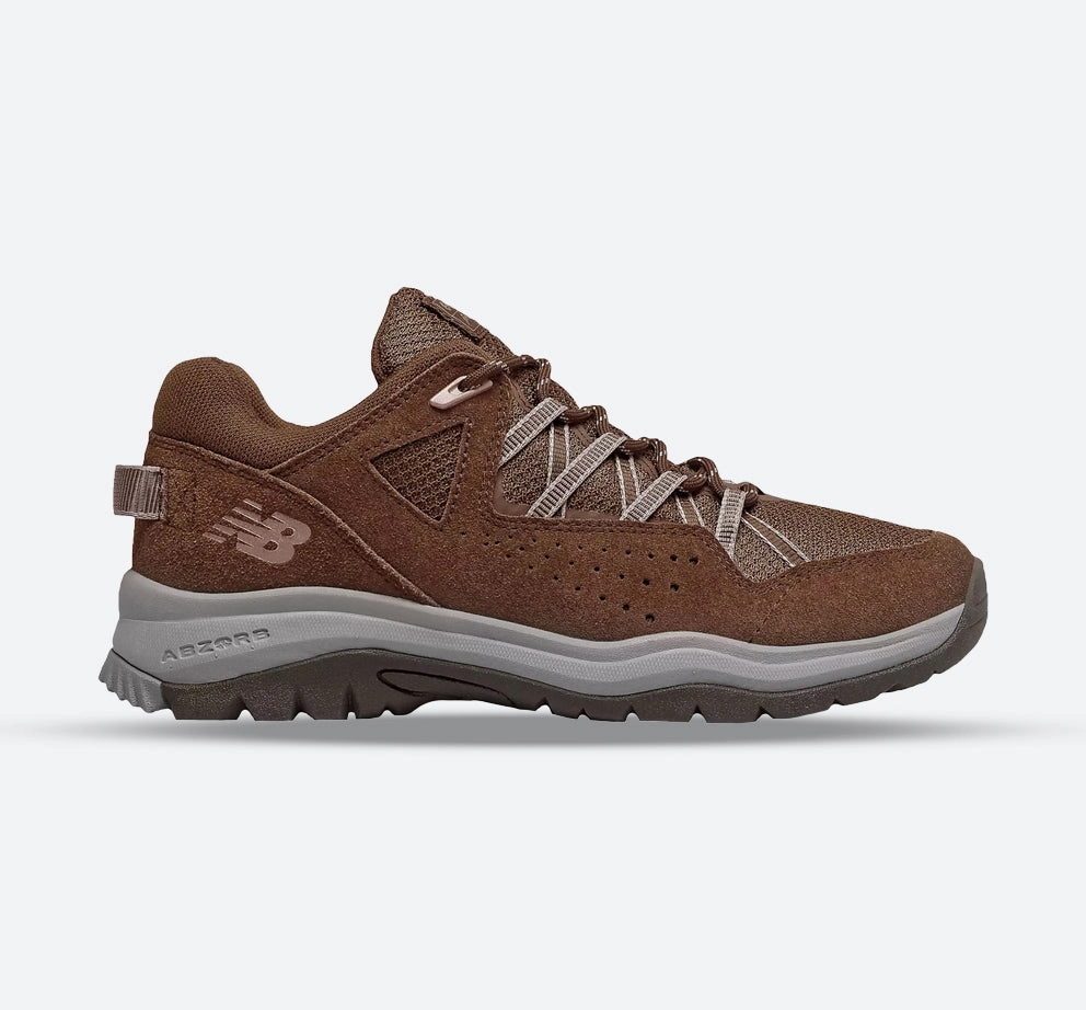 Mens Wide Fit New Balance MW669LC2 Brown Hiking Sneakers Jump - Friendly