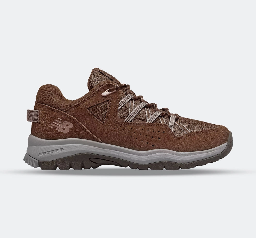 Mens Wide Fit New Balance MW669LC2 Brown Hiking Sneakers Jump - Friendly