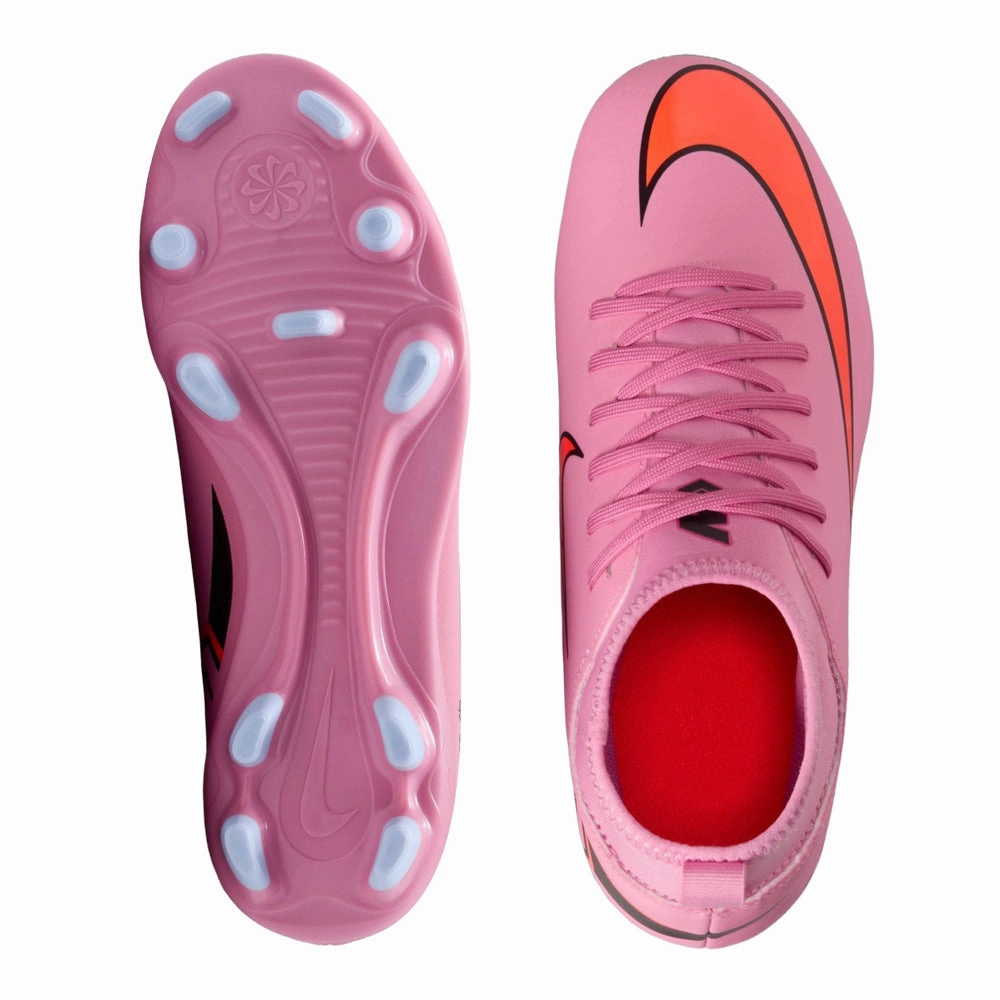 Mercurial Superfly 10 Club FG/MG - Youth Fast - paced running ability