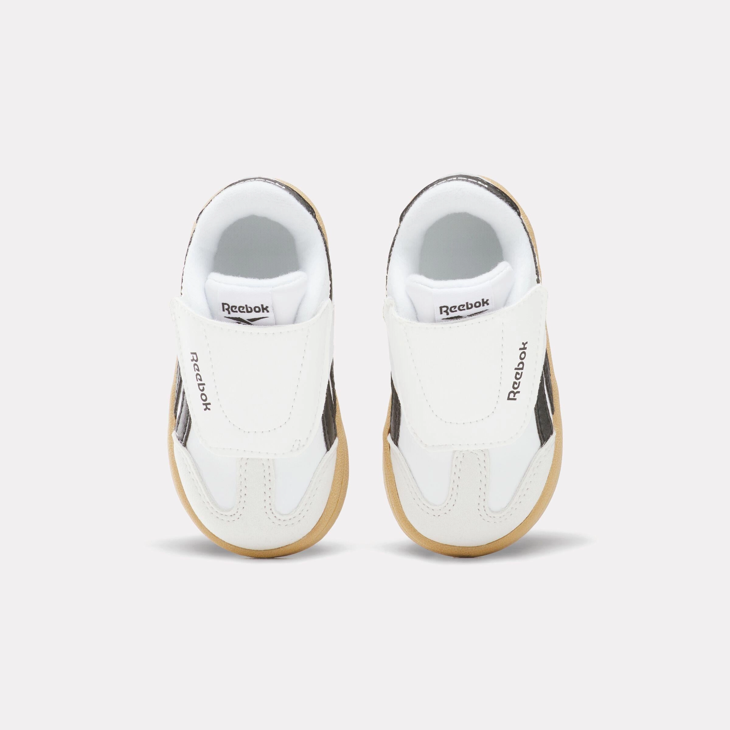 Modern Step Glide-In Reebok Footwear Kids Smash Edge Hook-And-Loop Shoes - Baby & Toddler FTWRWHITE/BLACK/RGUM1