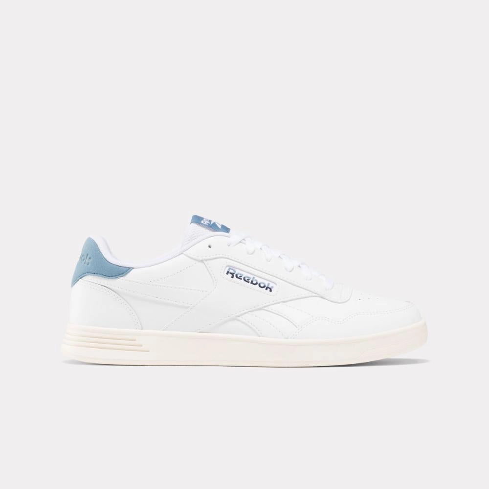 Reebok Footwear Men Court Advance Shoes FTWWHT/BLUSLA/VECNAV River Trek Non-Slip Grip