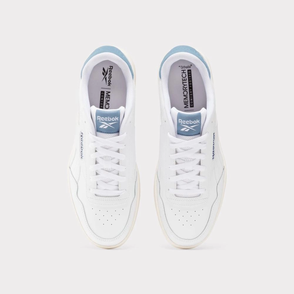 Modern Step Reebok Footwear Men Court Advance Shoes FTWWHT/BLUSLA/VECNAV