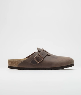 Birkenstock Boston Narrow Sandals - Habana Modern Slides Quick Dry Slides