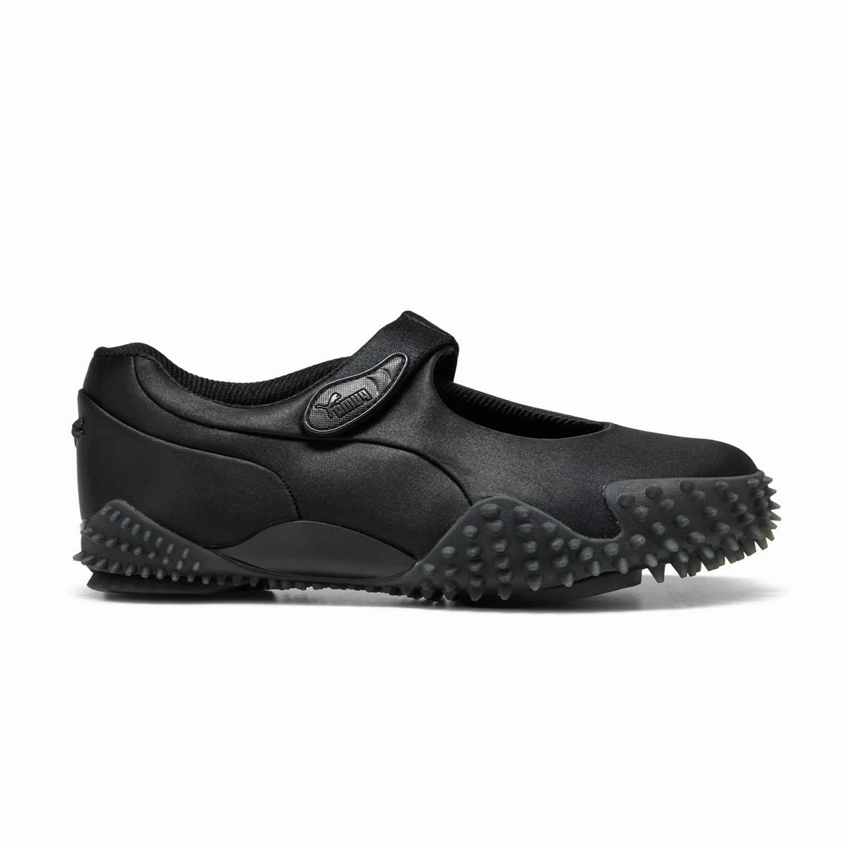 Mostro Fey Satin 'Puma Black Cool Dark Grey' Petite Fit Leap Run