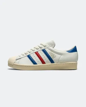 Superstar Vintage MIG - Core White/Blue-Better Scarlet Impact-absorbing