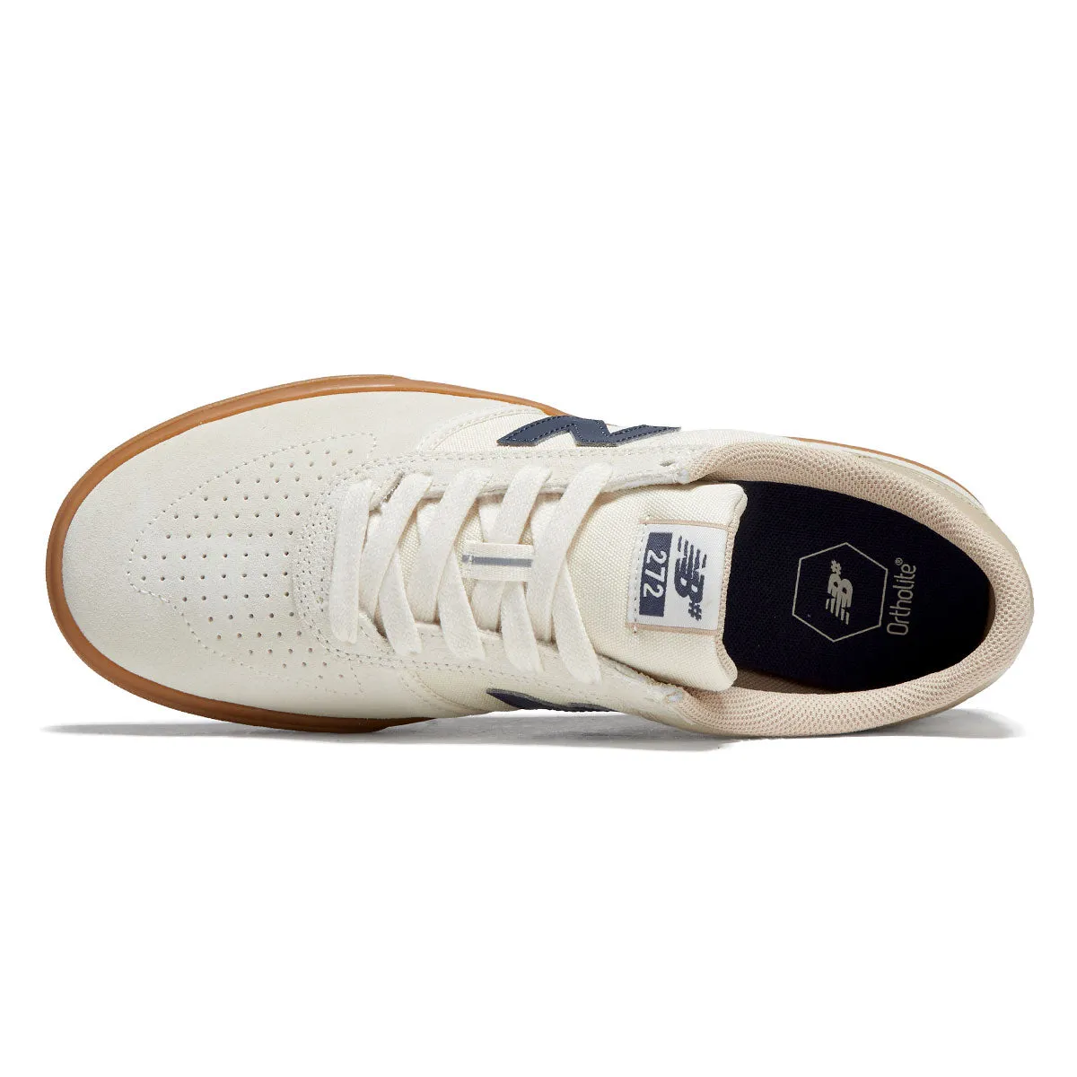 New Balance 272 Wide Shoes - Sea Salt/Gum Moisture control
