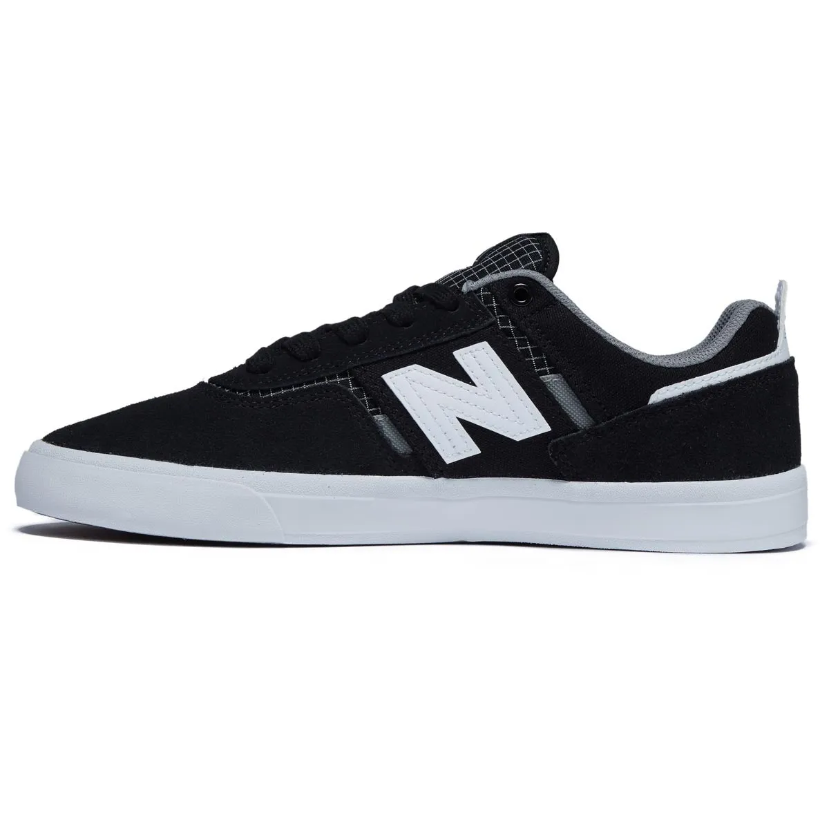 New Balance 306 Foy Shoes - Black/White Suede Toe Lock Max