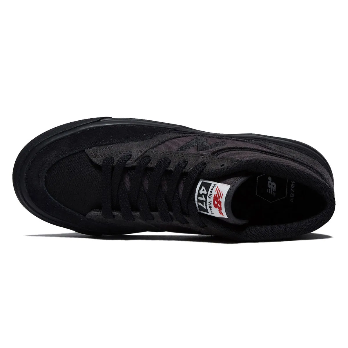 New Balance 417 Villani Shoes - Dark Grey/Black Comfort Style