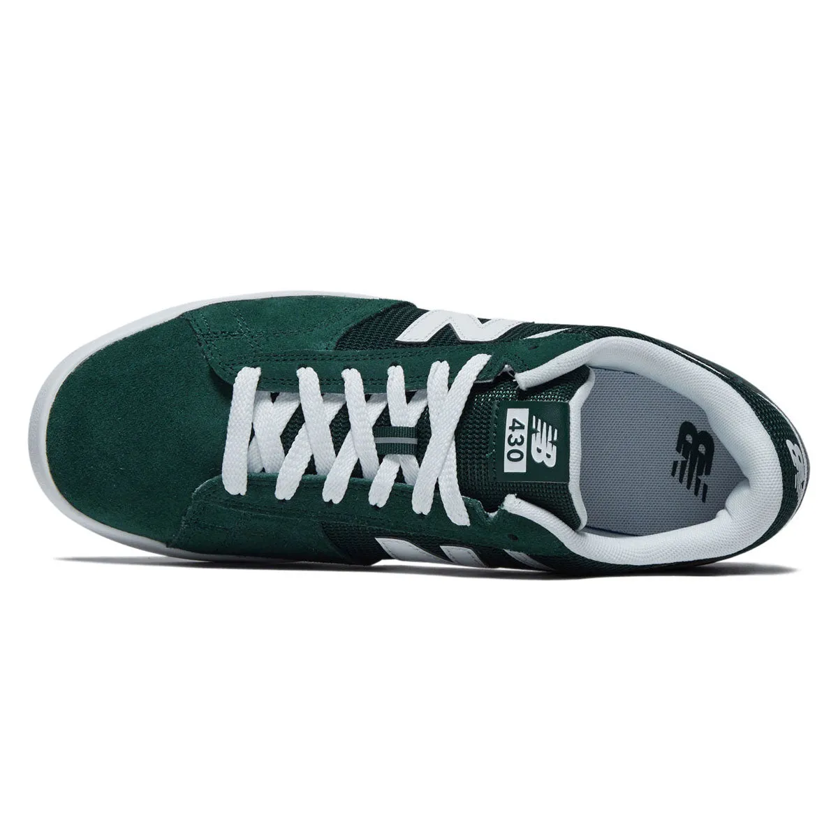 New Balance 430 Shoes - Kelly Green/White Step Lock