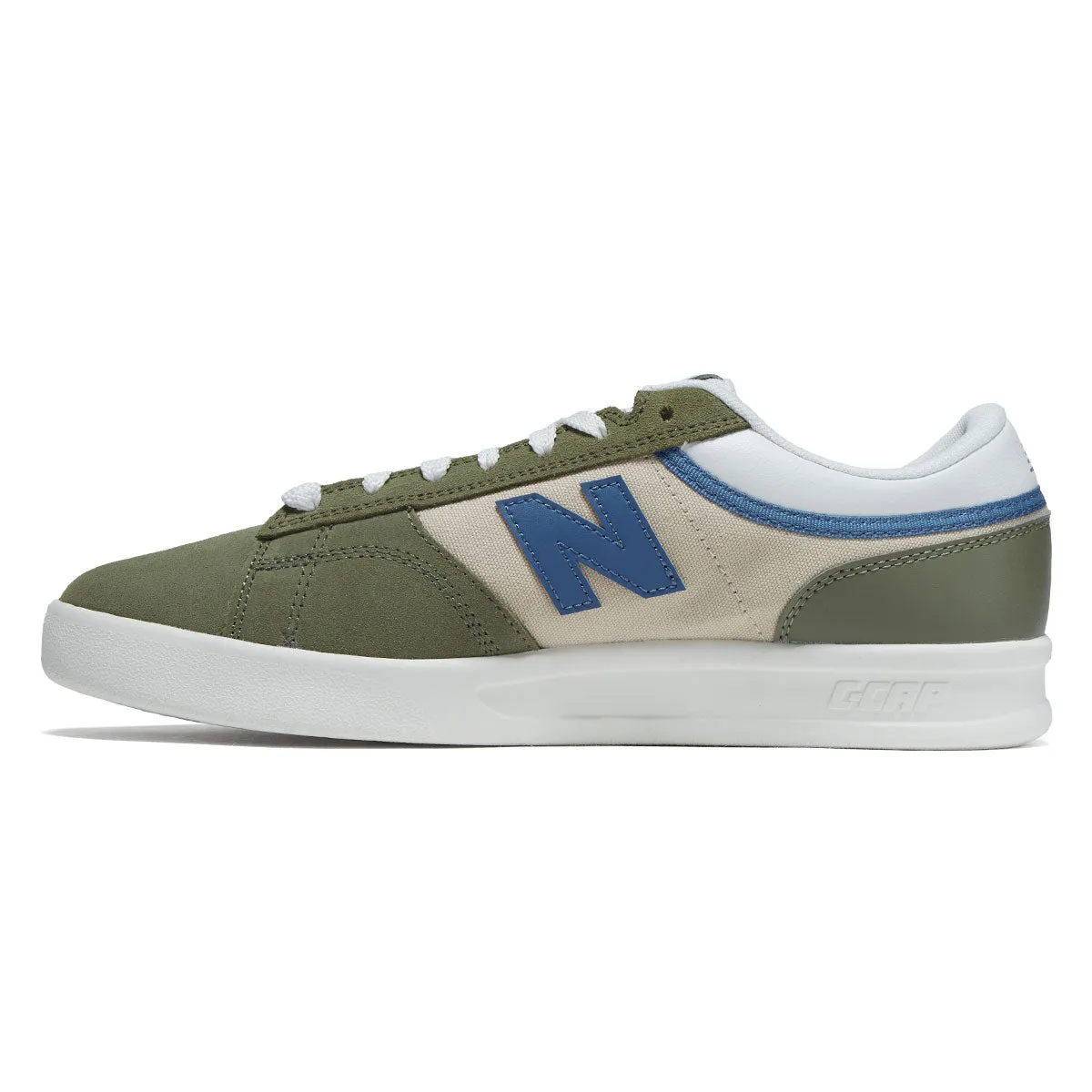 New Balance 430 Shoes - Olive/Blue Fast Drive