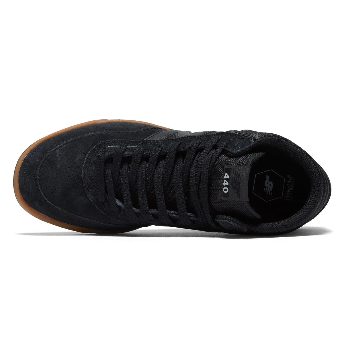 New Balance 440 High V2 Shoes - Black/Gum Fast Rider