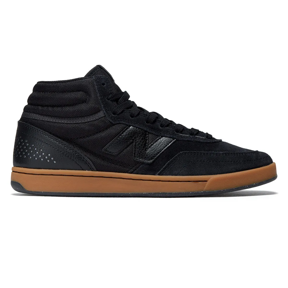 Grip Design New Balance 440 High V2 Shoes - Black/Gum